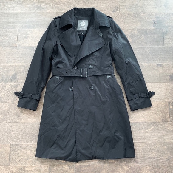 Vince Camuto Jackets & Blazers - Vince Camuto Black Long Trench Coat